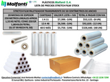 Stretch film paletizador
